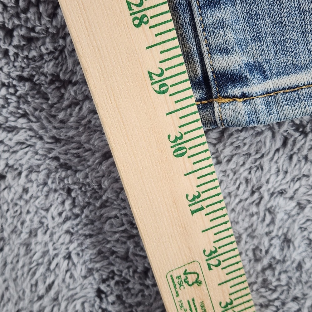 American Eagle Extreme Flex 4 Jeans Mens 34x30 Blue Stretch Denim Slim Straight - Picture 7 of 9